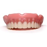Easy Denture: Boil-&amp;-Bite Functional Denture, Self-fit at Home in Mins, Adjusts for Narrow or Wide Arches, Long-term or temporary Solution, Eat, Drink and Smile Confidently, Med/Large Denture, Upper