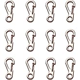 TiSuit Mini Carabiner Clip Spring Snap Hook Buckle Clasps for Paracord Keychain Backpack Bottle Outdoor Camping Accessories