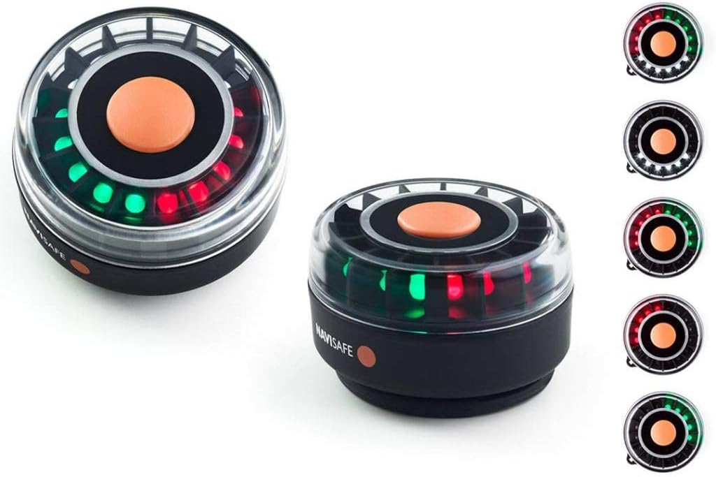 12m Navisafe Navilight Tri Navigation Light: Suction Mount