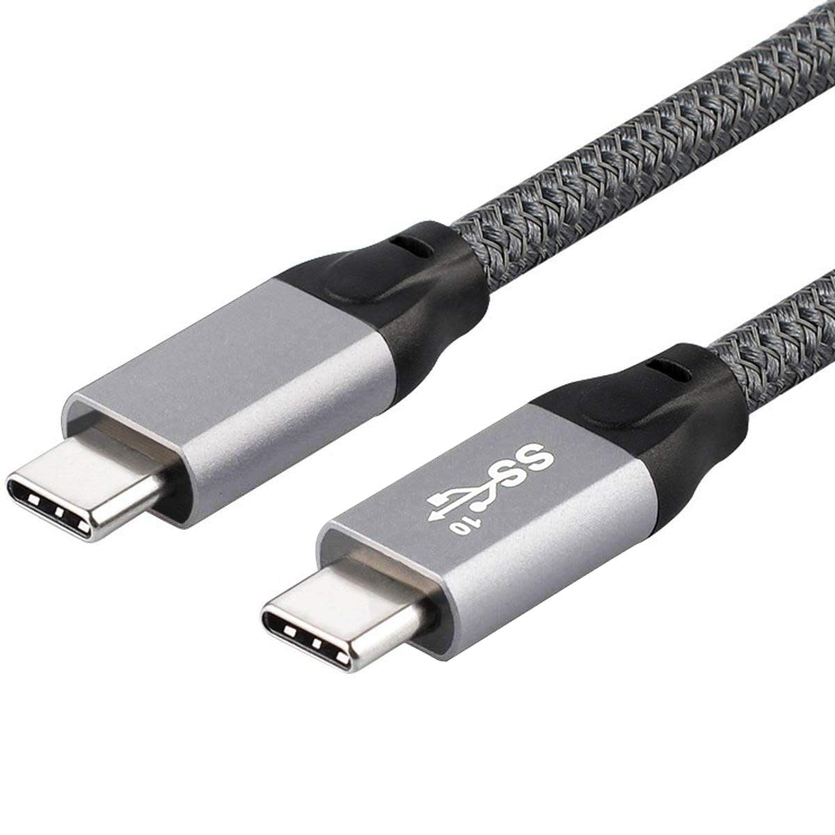 CY USB Type-C 3.1 Gen2 Cable 6.56ft USB C to USB C Cable USB 3.1 Gen2 Type C Data Video Cable Adapter for Tablet & Phone & Laptop 10Gbps