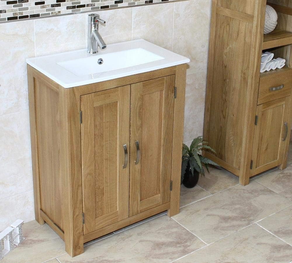 Inset Sink Tap Set Solid Oak Furniture Slimline Bathroom Cabinet Vanity Unit Wash Stands Vanity Units Diy Tools Mossloungeclub Inset Sink Tap Set Solid Oak Furniture Slimline Bathroom Cabinet Vanity Unit Wash Stands Vanity Units Diy Tools Mossloungeclub