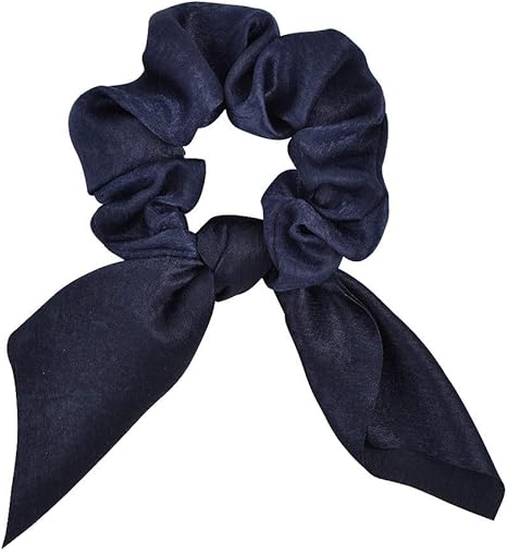 Amazon Co Jp Pybh 女性の女の子のための新しいシフォンちょう結びの弾性的な髪のバンドのための強烈な色のザホーム Color 1 ホーム キッチン