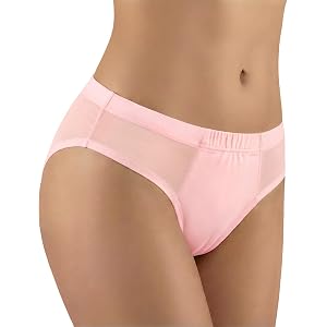 Littleforbig Breathable Tucking Gaff Brazilian Cheeky Panties Silky Camel Toe Shaping Thong Briefs for Transgender