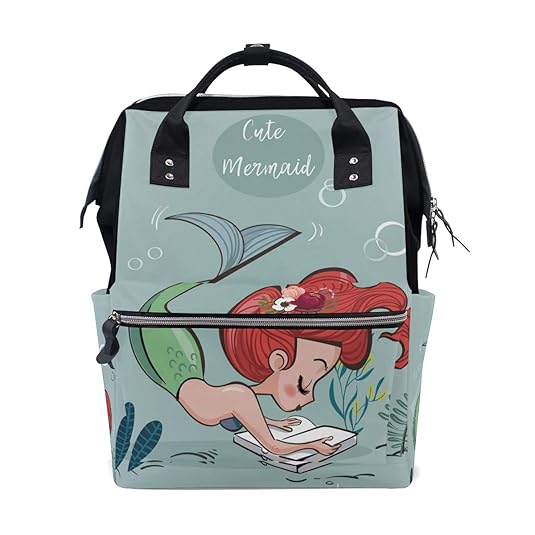 little mermaid diaper bag