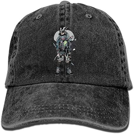NZMCAP Fashion Japanese Warrior Unisex Baseball Caps Cool Snapback Hats Casual Trucker Hats Unique Denim Cap