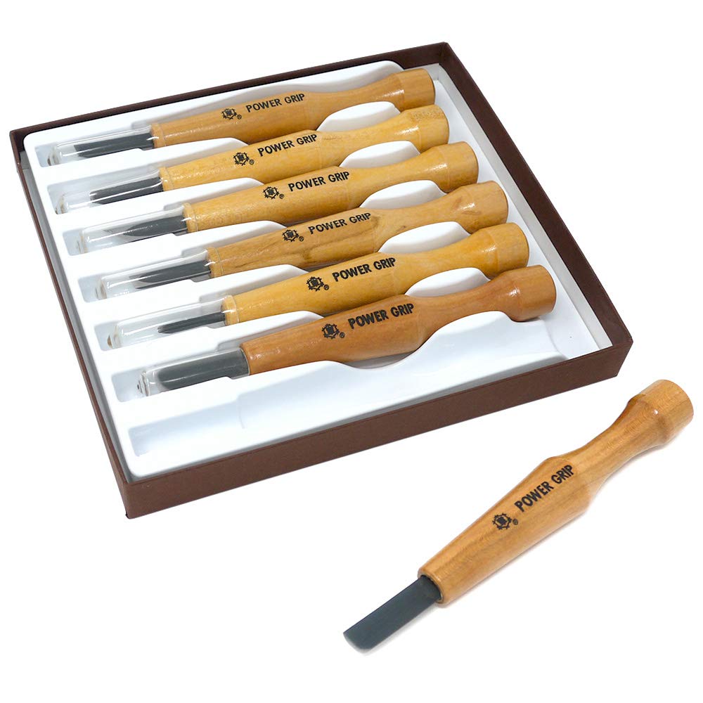 Mikisyo Power Grip Carving Tools, 7 Piece Set (Japan Import) eBay