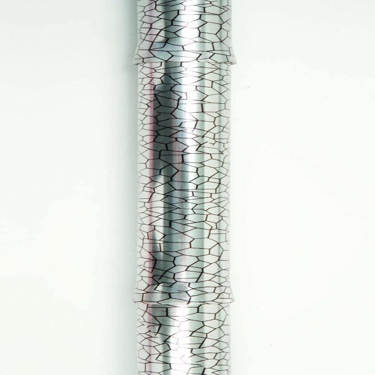 Drive Devilbiss Stained Glass Height Adjustable Folding Walking Stick with Wooden Handle