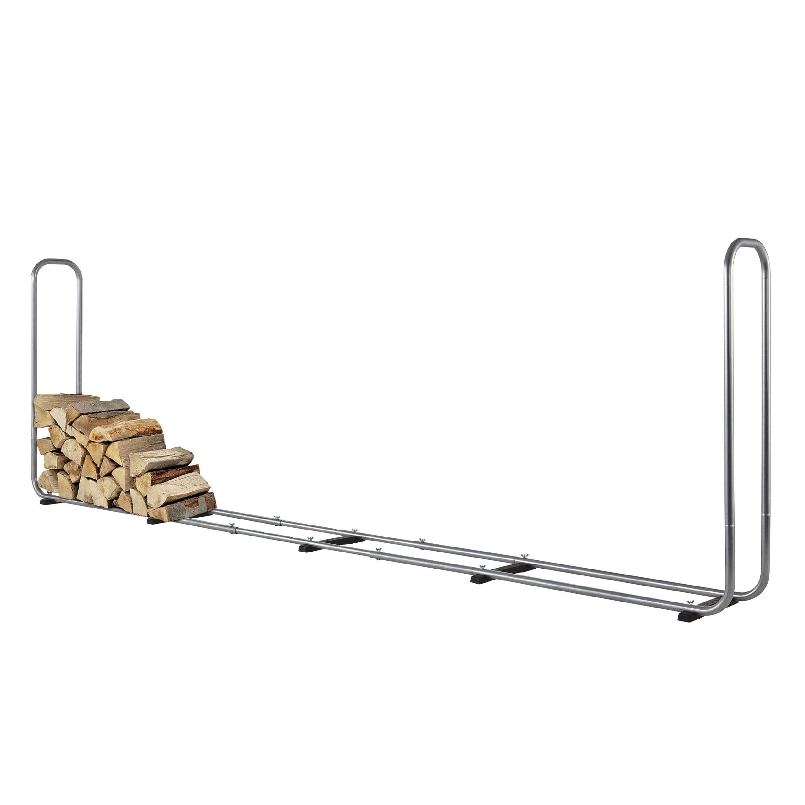 Wolfcraft Modular XXL Stacking Aid for Firewood I 5125000 I Modular, size-adjustable firewood store