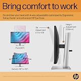 HP E24 G5 23.8" Full HD IPS LCD Monitor 75Hz HDMI DisplayPort Black view 5