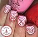 Original Cyclones™ Nail Vinyls By Twinkled T - 1 Sheet of 48 (2 in Each Circle)