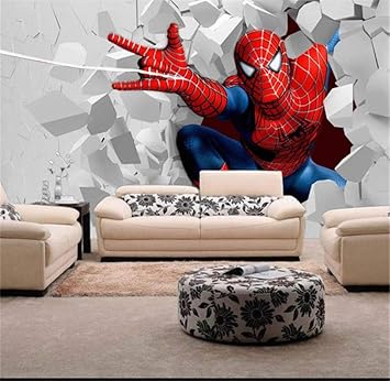 Amazon Com Yynight Custom Children Wallpaper Spiderman