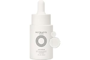Nutrafol Women's Hair Serum, Supports Visibly Thicker and Stronger Hair, Vegan, Lightweight and Fast-Absorbing
