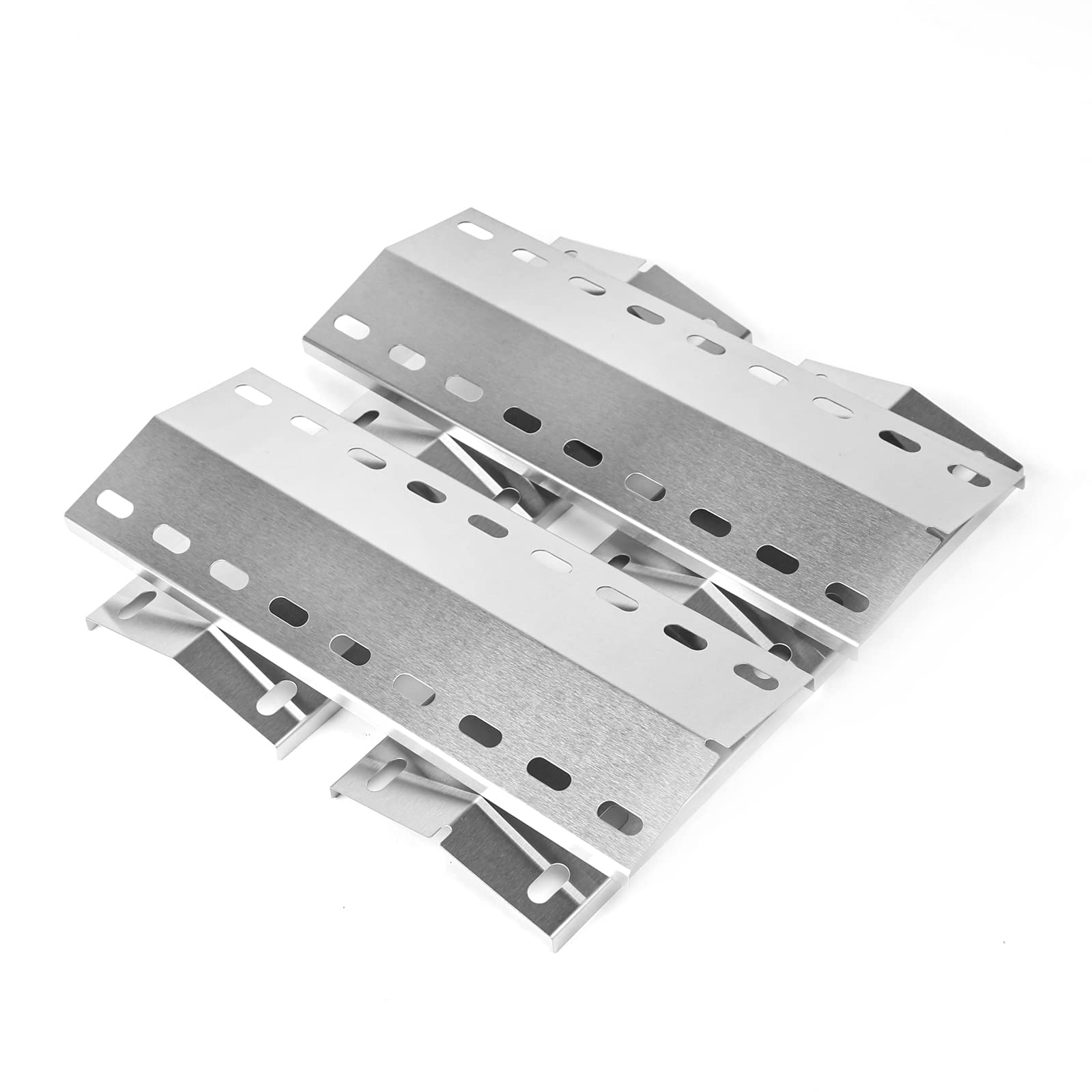 GFTIME 39.5 x 15cm Stainless steel Universal Burner Cover Spare Parts for Landmann Triton 2 & 3, Landmann Minton, Landmann AVALON PTS 4, Grandhall Maxim GT4, Mr. Gardener Jackson, 4 pcs.