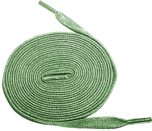 Shoeslulu 50" Premium Flat Waxed Cotton Bootlaces Shoelaces (50 in. (127 cm), Sage Green) - Thumbnail 5