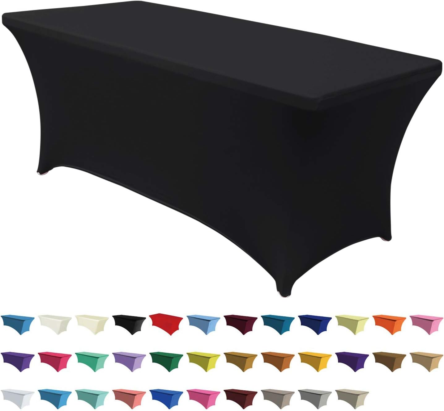 Best black table cloth for 4 ft table