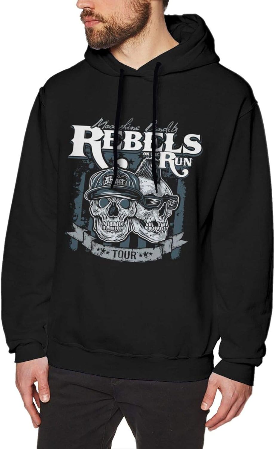 EIYIDSO Moonshine Bandits Men's Hoodie Sweatshirt Clothing