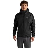 Arc'teryx Beta Jacket Men's, Black, Large | Gore-Tex ePE Shell, Maximum Versatility Waterproof Hiking and Rain Jacket