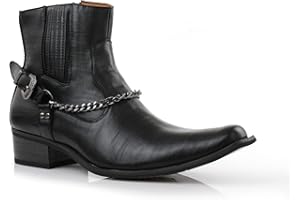 Ferro Aldo Men's Western Boot Collection | Casual & Dress Ankle Boots in Cowboy, Chelsea, & Biker Styles for Men
