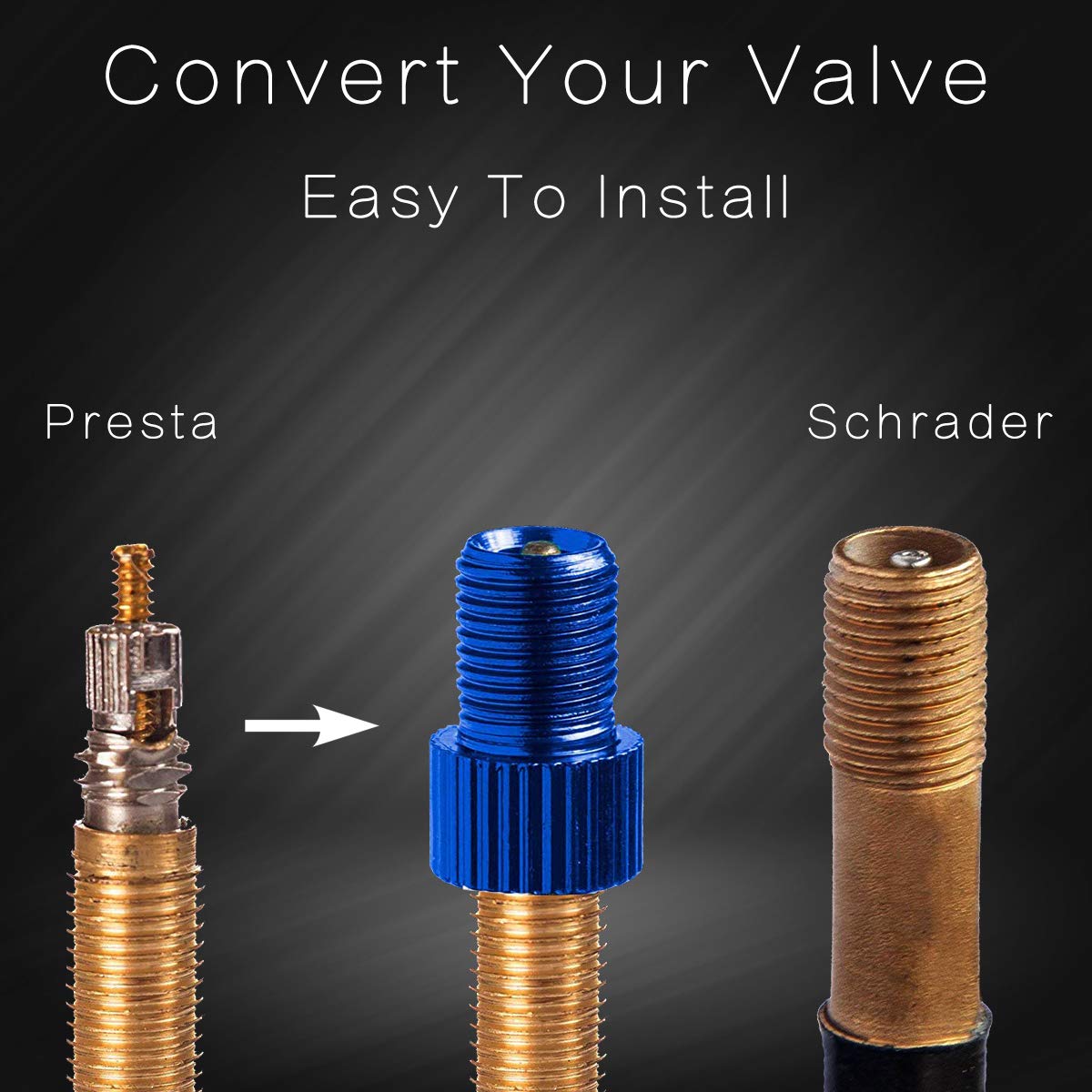 bicycle air compressor adapter