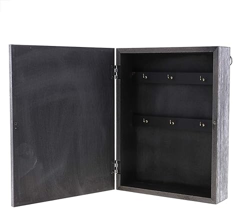 Pastoral Style Key Cabinet Wooden Key Holder Box Decorative Key