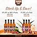 Tabañero Fiesta 3-Flavor Hot Sauce Variety Pack, 8oz. Bottles (Tri-Pack)