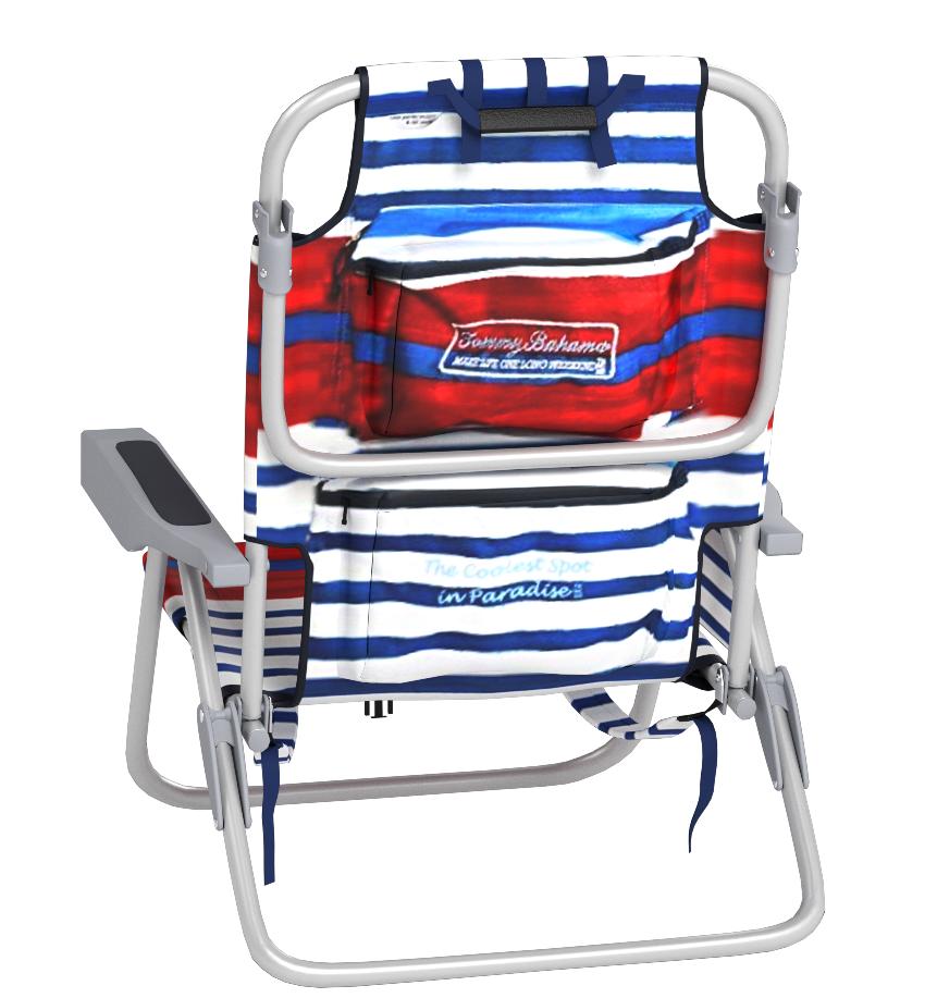 Tommy Bahama 2016 Backpack Cooler Chair with Storage Pouch ...