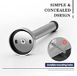 KOLAKO Door Stopper 6 Inch Brushed Stainless Steel with Rubber Bumper view 4