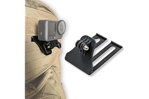 ZylonPulse MOLLE Camera Mount Compatible with GoPro, Secure Action Camera Mount for Backpack Straps, Stable Anti Wobble Holde