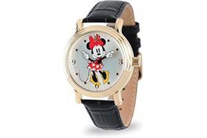 Disney Minnie Mouse Adult Vintage Articulating Hands Analog Quartz Watch