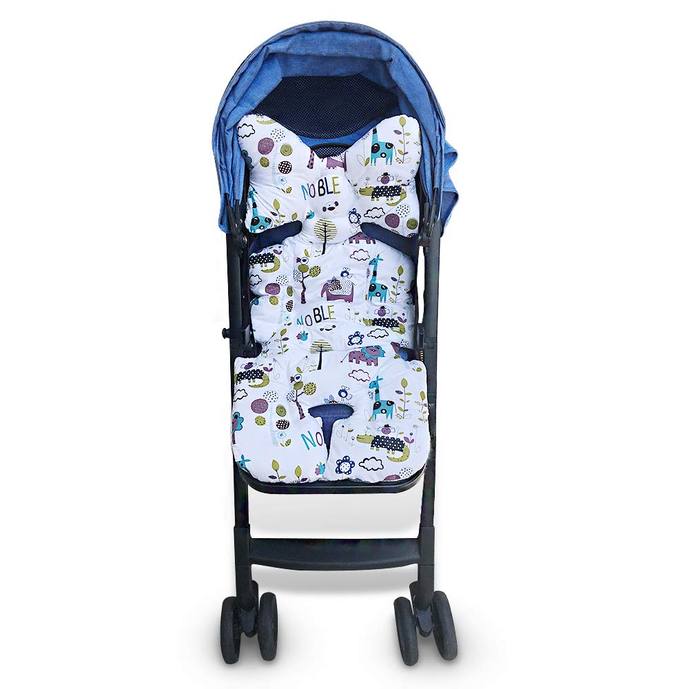blue air baby stroller