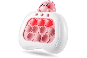 INKULEER Push Game Console, Handheld Game for Kids 6-8 Years Old, Push Game, Bubble Pressure Glow Game, Autism Sensory Toy, Birthday Gift for Boys, Girls, Teens 8-12 Years Old…