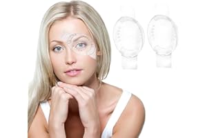 2 Pcs Safety Goggles, Protective Eye Shield Clear Lens for Eye postoperative Care (Colorless)