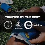SPORTTAPE Self-Adhesive Cohesive Bandage 6 Rolls 7.5cm x 4.5m Blue view 8