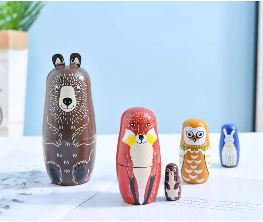 wooden matryoshka dolls