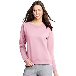 Hanes ComfortSoft EcoSmart Women's Crewneck