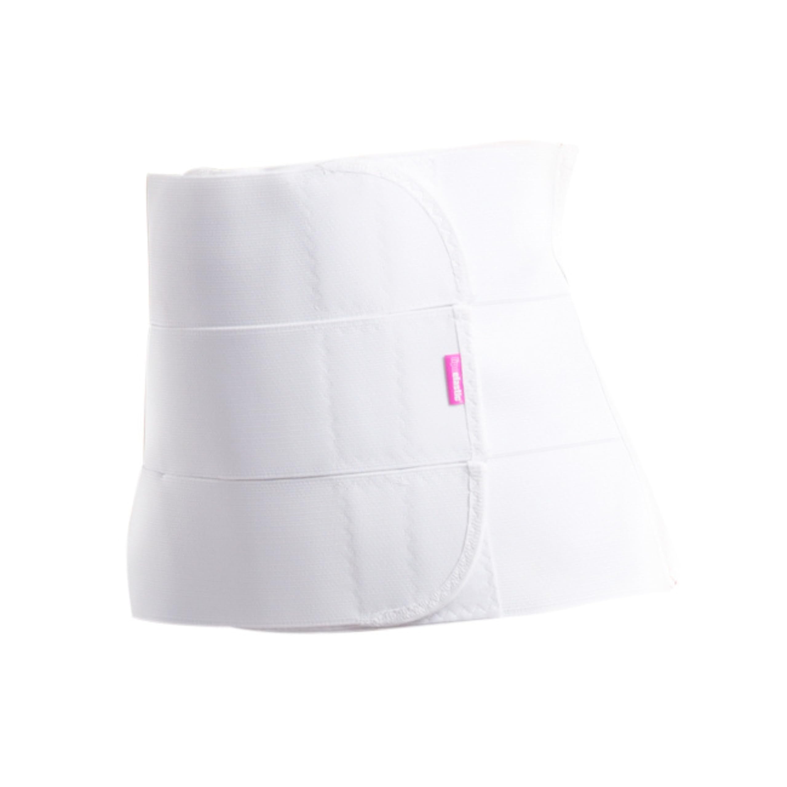 LIPOELASTIC KPlus Abdominal binder Compression Belt - 32 cm 4 panel, Post-Operative Support for Abdominoplasty & Liposuction Recovery (White, 4XL-5XL)