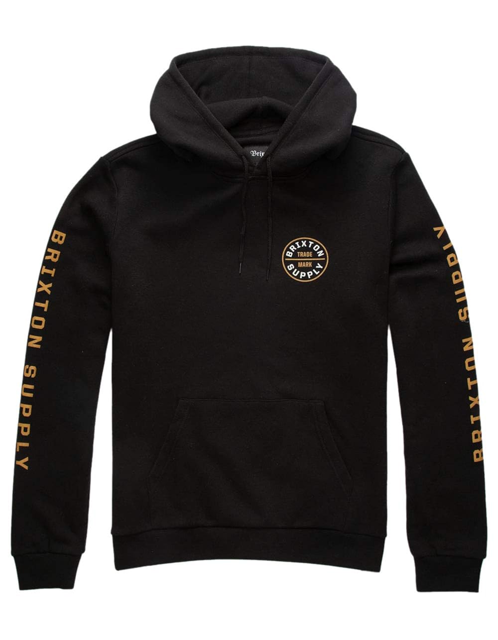 brixton black hoodie