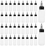 Bekith 40 Pack 1oz Dispensing Bottles, Boston Round