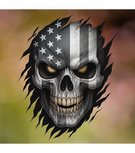 US Flag Car Decals - Customizable Graphics for Vehicles