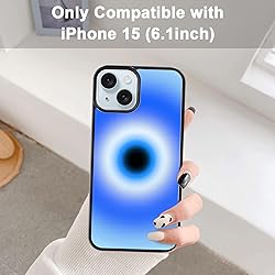 MMYAJT Evil Eye Aura Phone Case Fit for iPhone 15