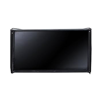 Lithara PVC Water Proof Zipper Cover for 80 cm/32 inches LED TV (29 X 19 X 3, Transparent)