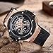 Carrie Hughes Men's Automatic Mechanical Watch LeatherCarrie Hughes Men's Steampunk Skeleton Automatic Mechanical Watch Gifts (CH285)