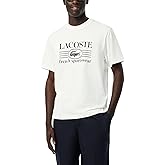 Lacoste Mens Classic Fit Cotton Print T-Shirt