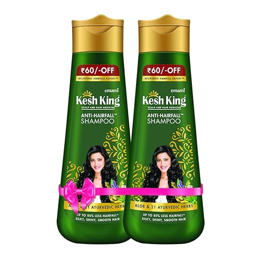 Kesh King Scalp and Hair Medicine Shampoo, Pack Of 2