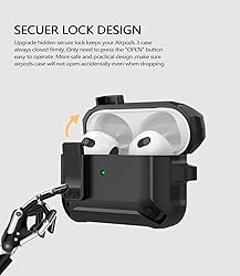 Ljusmicker AirPods 3rd Gen Case Cover with Cleaner