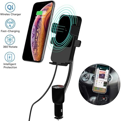 Amazon.com: Cargador inalámbrico para el coche.: Neuele