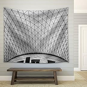 Modern Architecture - Fabric Wall Tapestry Home Decor - 51x60 inches