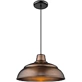 Millennium RWHC14-NC One Light Pendant, Copper