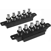 E-outstanding Range Hood Keyboard Switch 2PCS MQ165 AC 250V 4A 5 Pushbutton Piano Type Key Board Switches for Range Hood
