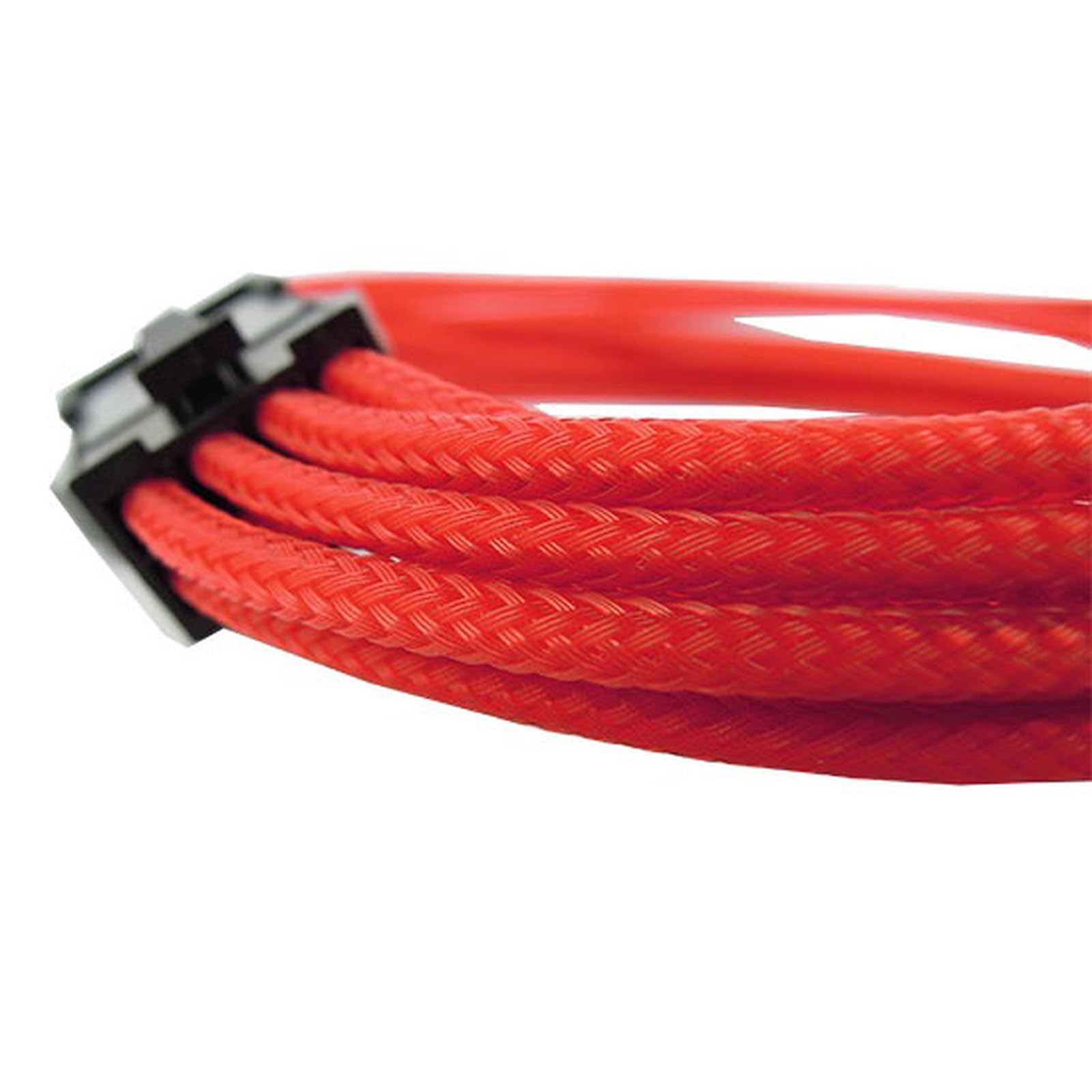 Gelid Solutions Cable 6 PIN PCI-E | Single Sleeve Red| AWG 18 | Sizes 30cm | Color red — image 1